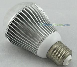 供应大功率5W球泡灯外壳适E27、E17E14_灯具照明_世界工厂网中国产品信息库