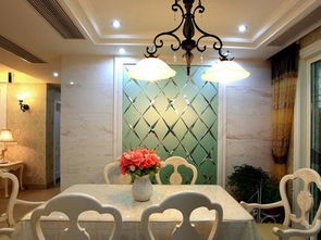 2018田园家用餐厅灯具 房天下装修效果图