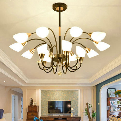 现代居室的典雅点缀 探索美式全铜吊灯的多功能魅力