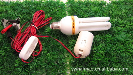 YUHAN 3U直流节能灯带电池夹 太阳能 12VDC灯 绿色照明的便捷之选